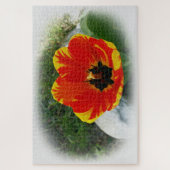 Gelbtulpe Puzzle (Vertikal)