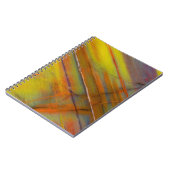 Gelbversteinertes Holz Notizblock (Linke Seite)