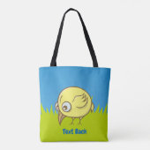 Gelbvogelbeutel-Cartoon Tasche (Rückseite)