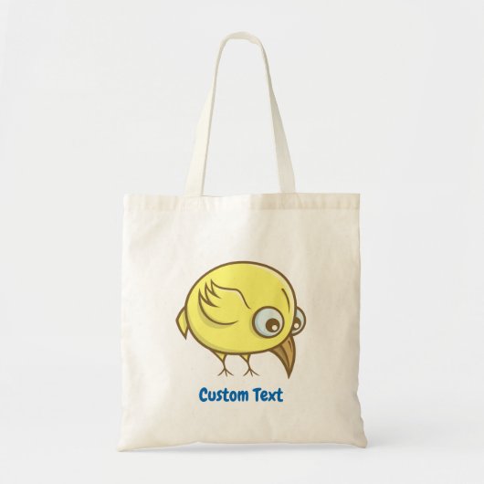 Gelbvogelbeutel-Cartoon Tragetasche (Vorne)