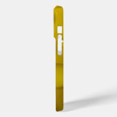 Gelbwassertropfen Hintergrund Case-Mate iPhone Hülle (Rückseite / Links)