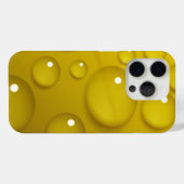 Gelbwassertropfen Hintergrund Case-Mate iPhone Hülle (Rückseite (Horizontal))