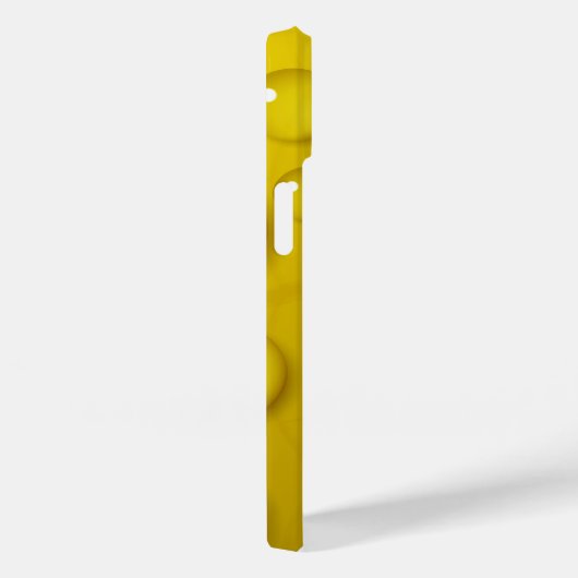 Gelbwassertropfen Hintergrund Case-Mate iPhone Hülle (Rückseite / Rechts)