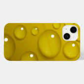 Gelbwassertropfen Hintergrund Case-Mate iPhone Hülle (Rückseite (Horizontal))