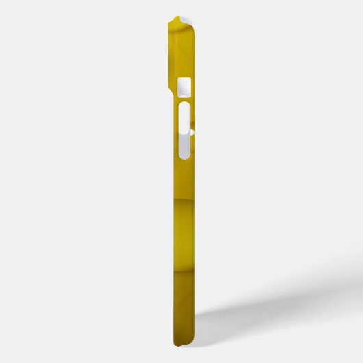 Gelbwassertropfen Hintergrund Case-Mate iPhone Hülle (Rückseite / Links)