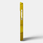 Gelbwassertropfen Hintergrund Case-Mate iPhone Hülle (Rückseite / Links)