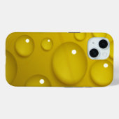 Gelbwassertropfen Hintergrund Case-Mate iPhone Hülle (Rückseite (Horizontal))