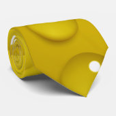 Gelbwassertropfen Hintergrund Krawatte (Gerollt)