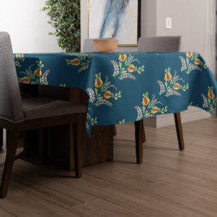 Gelbweiße ungarische Blüte Tischdecke