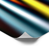 Gelbwelle Poster (Ecke)