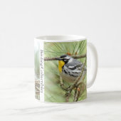 Gelbwurzel-Tasse von BirdingCollectibles Kaffeetasse (VorderseiteRechts)