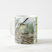 Gelbwurzel-Tasse von BirdingCollectibles Kaffeetasse (Vorderseite Links)