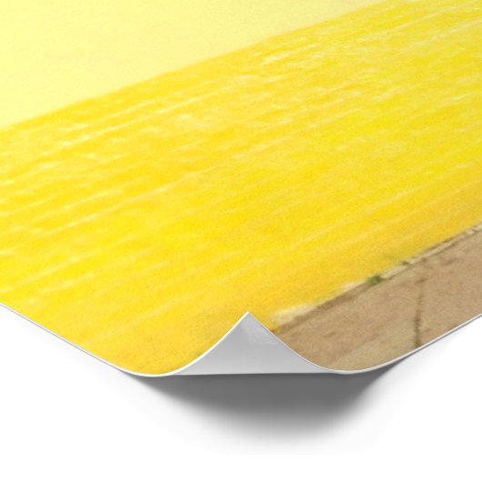 Gelbziegel Poster (Ecke)