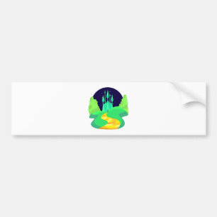 Gelbziegelstraße Autoaufkleber