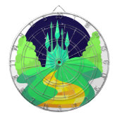 Gelbziegelstraße Dartscheibe (vorne)