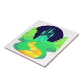 Gelbziegelstraße Fliese (Seite)