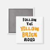 Gelbziegelstraße Magnet (Vorderseite/Rückseite)