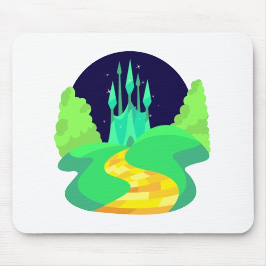 Gelbziegelstraße Mousepad (Vorne)