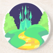 Gelbziegelstraße Sandstein Untersetzer (Vorne)