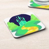 Gelbziegelstraße Untersetzer (Linke Seite)