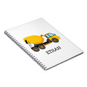 Gelbzw. Zement-Mischpult Individuelle Name Notizblock (Rechte Seite)