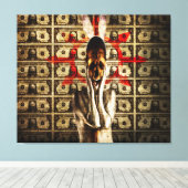 Geld 2013 leinwanddruck (Insitu (Holzboden))