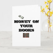 GELD auf deinen Büchern... Karte (Gelbe Blume)