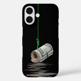 Geld auf dem Fischbügel iPhone 16 Hülle