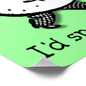 Geld auf Dirt Bikes Motocross Funny Poster Sign (Ecke)