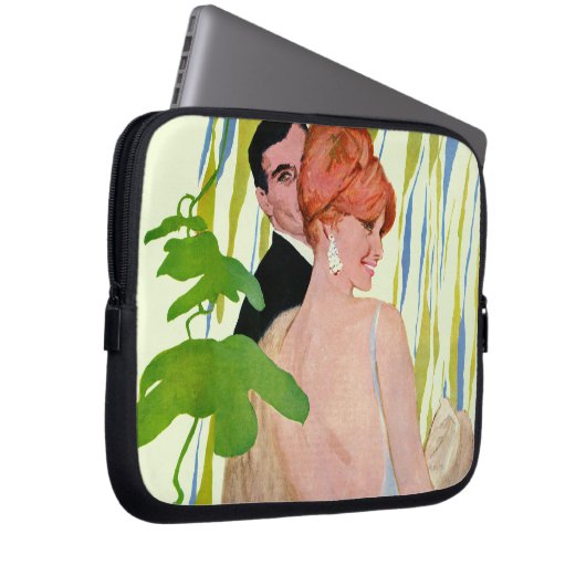 Geld auf ihrem Verstand Laptopschutzhülle (Vorne Rechts)