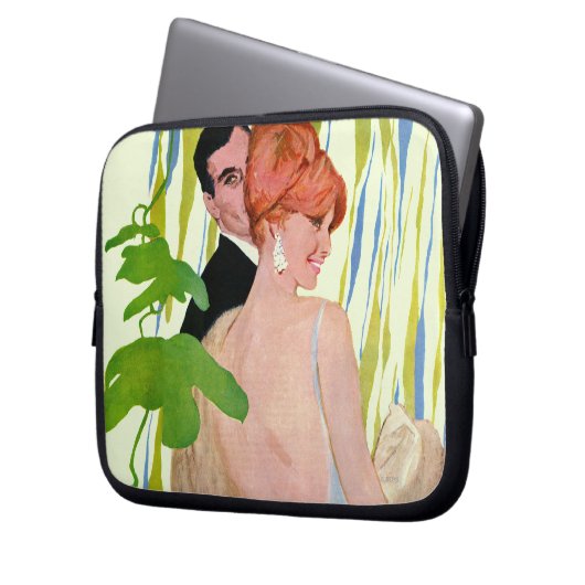 Geld auf ihrem Verstand Laptopschutzhülle (Vorderseite Links)