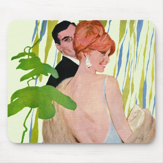 Geld auf ihrem Verstand Mousepad (Vorne)