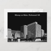 Geld auf Main, Richmond Virginia Postkarte (Vorne/Hinten)