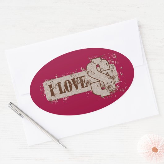 Geld - Aufkleber (Umschlag)