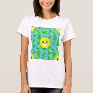 Geld-augen-Emoji T-Shirt