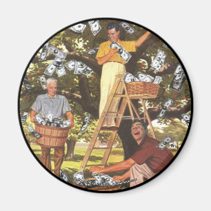 Geld-Baum-Magnet Magnet