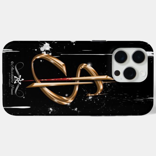 GELD Case-Mate iPhone HÜLLE (Rückseite (Horizontal))