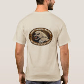 Geld-Dachs-Koalitions-Rückseiten-Shirt T-Shirt (Rückseite)