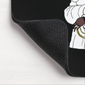 Geld-Dachs Mousepad (Ecke)