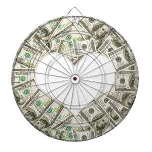 Geld Dartboard Dartscheibe