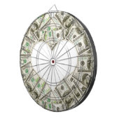 Geld Dartboard Dartscheibe (Vorderseite rechts)