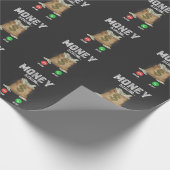 Geld, das Unternehmen Gangster Unternehmer reich Geschenkpapier (Ecke)