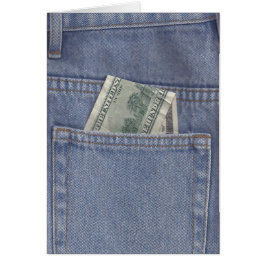 GELD DER GIFT-KARTE IN IHREM POCKET