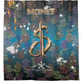 GELD DUSCHVORHANG (Vorderseite)