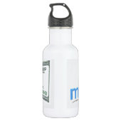 Geld Edelstahlflasche (Rückseite)