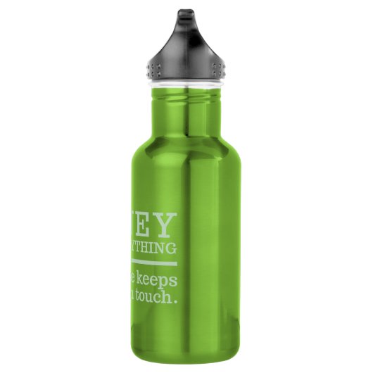 GELD EDELSTAHLFLASCHE (Rechts)