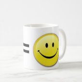 Geld entspricht Glück Kaffeetasse (VorderseiteRechts)