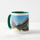 Geld-Fisch-Tasse Tasse (Vorderseite Links)