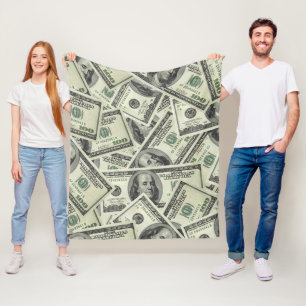 Geld Fleecedecke