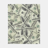 Geld Fleecedecke (Vorderseite)